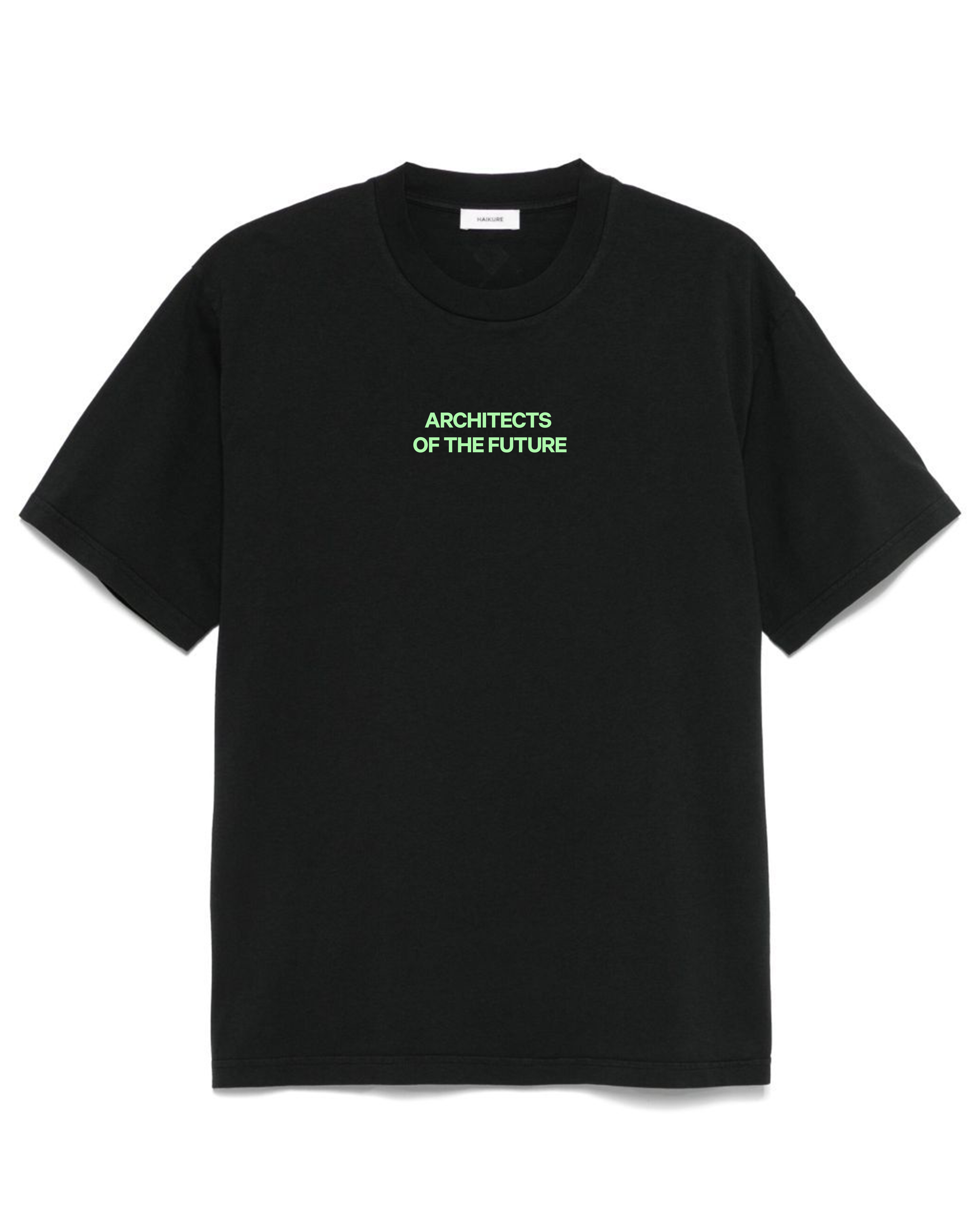 architects of the future green tshirt